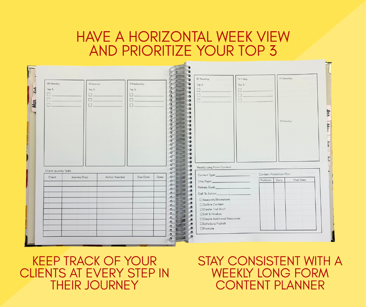 Mini OG Planner for Magical Travel Agents Laminated Cover