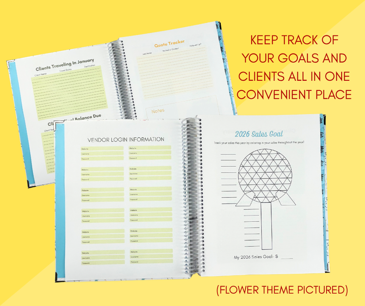 OG Planner for Travel Agents (Laminated Cover)