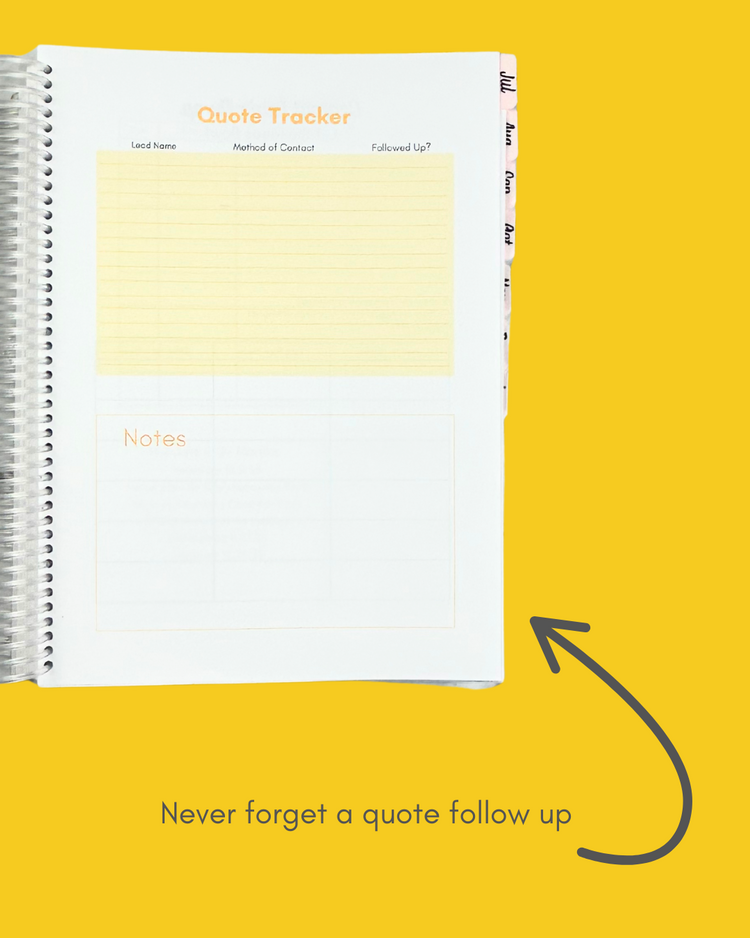 Mini Over Achiever Planner Laminated Cover