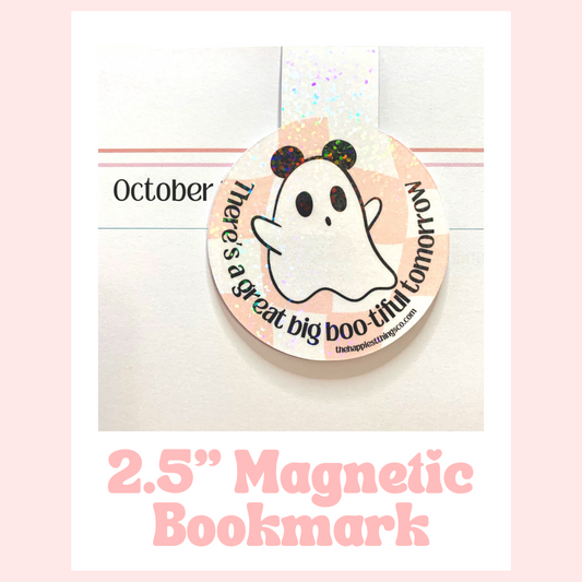 Boo-tiful Magnetic Bookmark