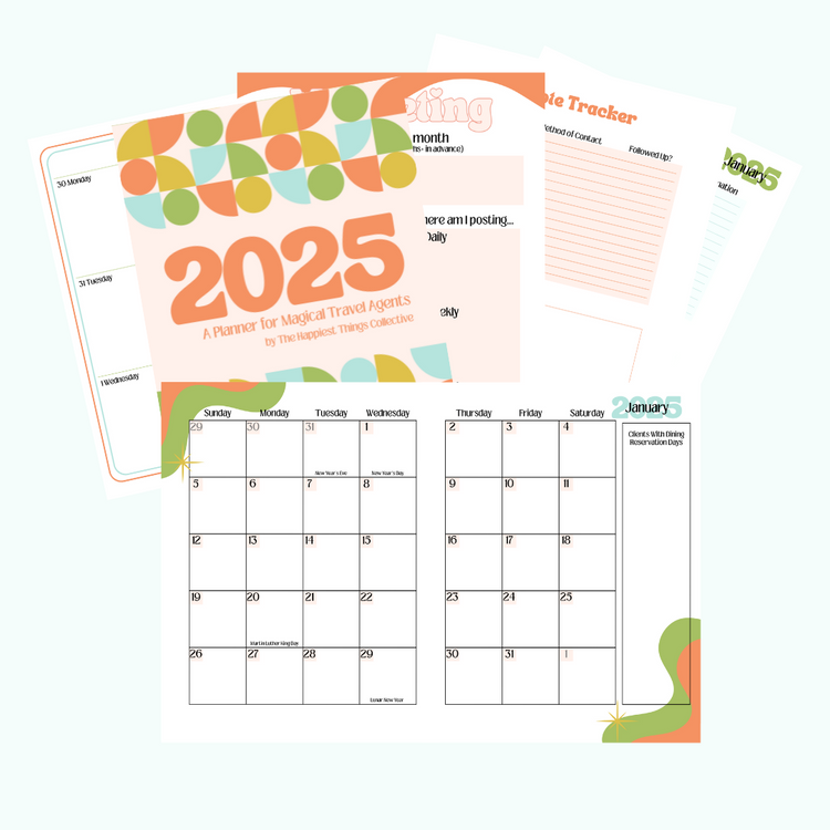 2025 Physical Planner