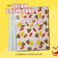 Dream Dashboard Planner for Travel Agents Laminated Cover