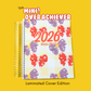 Mini Over Achiever Planner Laminated Cover