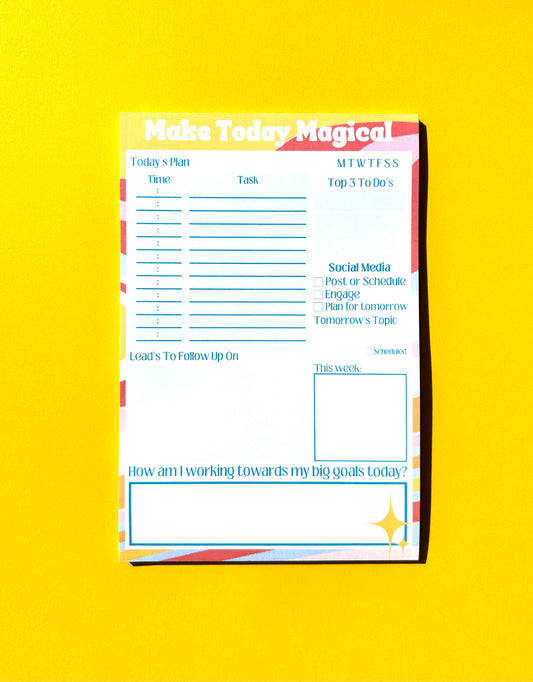 Make Today Magical Notepad