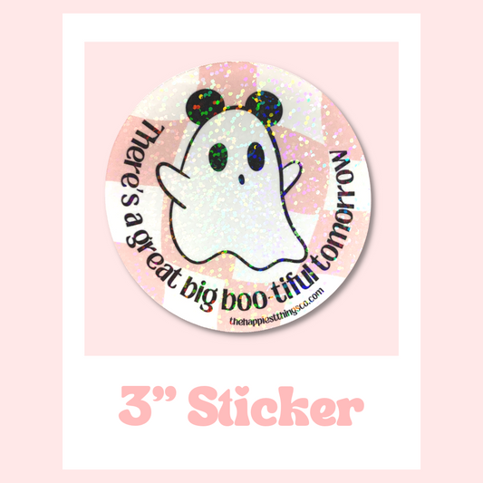 Boo-tiful Sticker